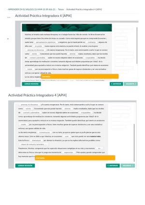 Examen Trabajo Práctico N 3 TP3 100 Aprender en el siglo 21