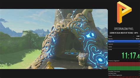 Legend Of Zelda Breath Of The Wild Any Speedrun In 5630 Youtube