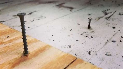 What Size Screws For Subfloor - Secure Subfloor