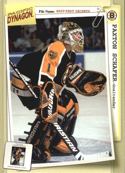 Bruins Pacific Dynagon Best Kept Secrets Paxton Schafer Ebay