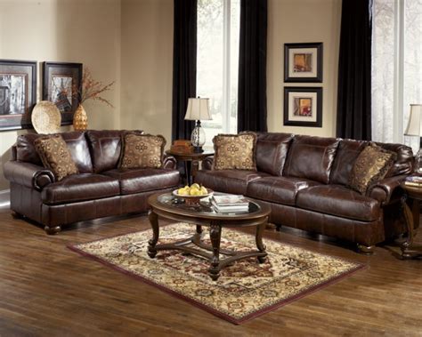 15 Classy Leather Sofa Set Designs