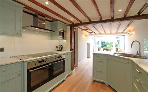 In Frame Shaker Kitchen In Farrow Ball Teresa S Green Bentworth