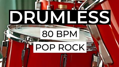 Drumless Backing Track Slow Soulful 80 BPM Drumless YouTube