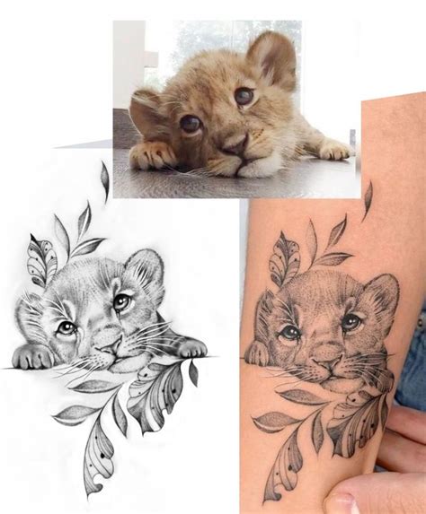 Pin Di Limagilson Su Acai Idee Per Tatuaggi Cuccioli Di Leoni