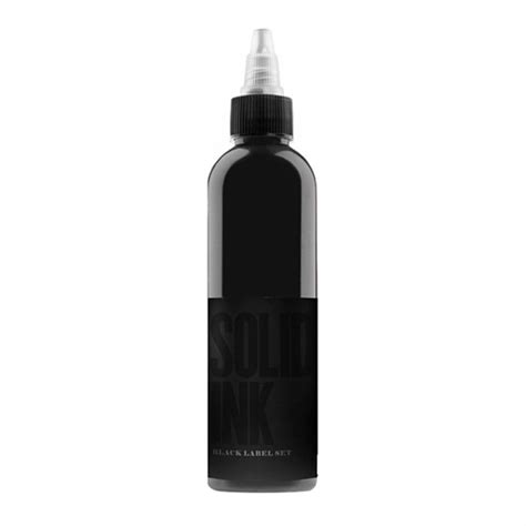 Solid Ink Lining Black Kingpin Tattoo Supply