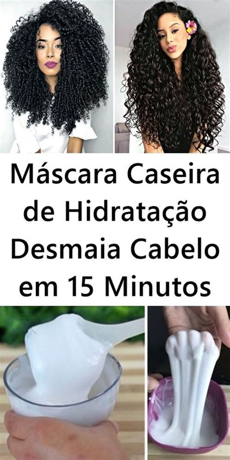 M Scara Caseira De Hidrata O Desmaia Cabelo Em Minutos