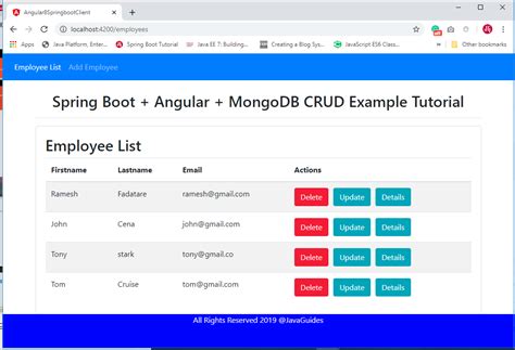 Free Spring Boot Angular Open Source Projects Github