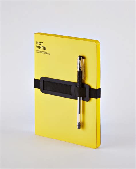 Not White L Light Yellow Notebook Order Online By Nuuna