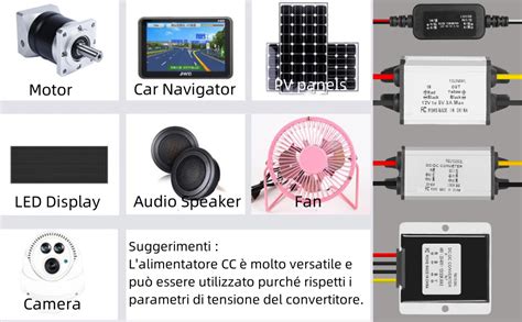 Convertitore Di Alimentazione Jadeshay 36V 48V 60V A 12V Convertitore