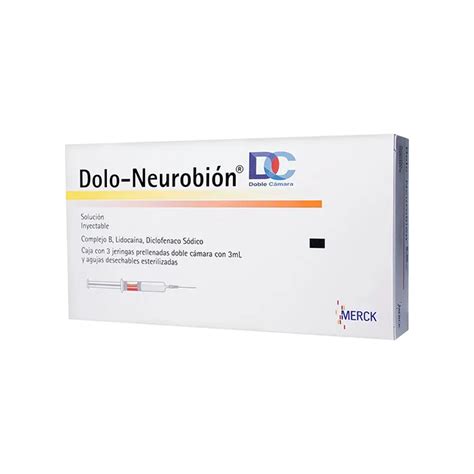 Dolo Neurobión DC Inyectable 3 Jeringas Prellenadas Doble Cámara 3 Ml Y