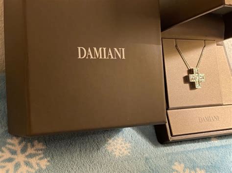 Damiani Goldkette Diamanten Schweizer Kreuz Mit Garantie Kaufen Auf