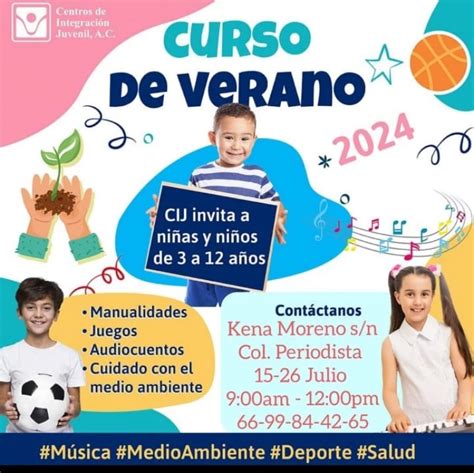 CIJ Mazatlán invita a cursos de verano gratuitos Lo relevante