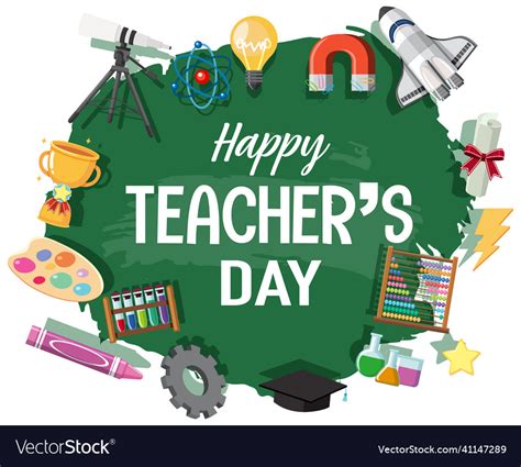 Happy Teachers Day Banner Design