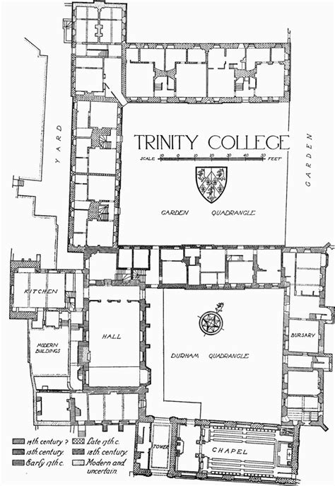 Trinity College Library Floor Plan