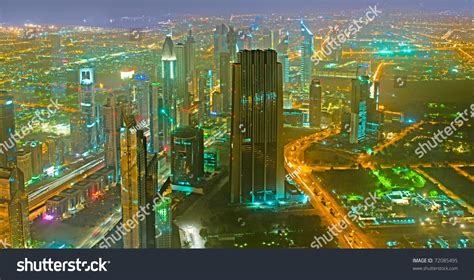 Panorama Of Down Town Dubai City Uae Stock Photo 72085495 Shutterstock