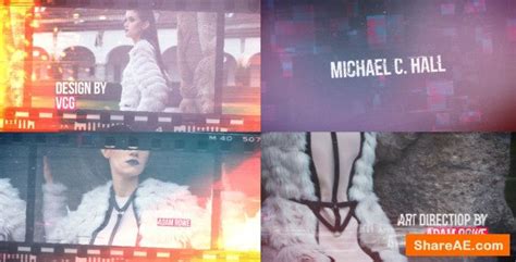 Videohive Cinematic Glitch Title Sequence Free After Effects