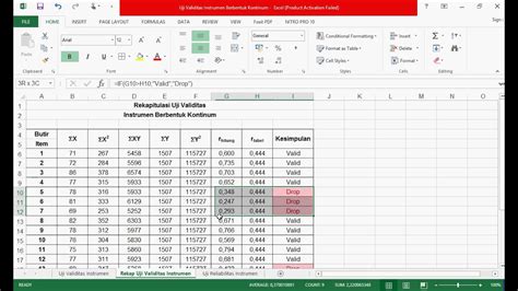 Uji Reliabilitas Dengan Rumus Alpha Cronbach YouTube