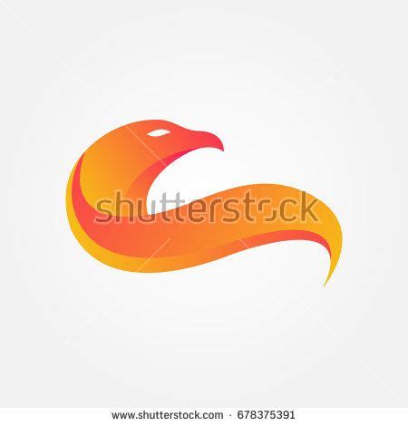 Flaming eagle logo, stylized eagle bird logo Eagle Bird, Bird Logos ...