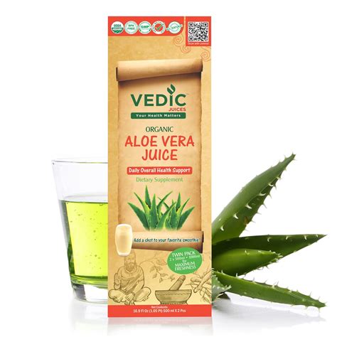 Organic Aloe Vera Juice Aloe Juice For Skin Nourishment