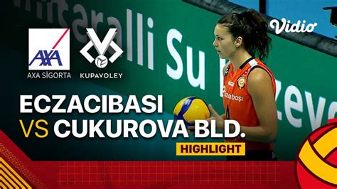 Highlights Eczacibasi Vs Cukurova Bld Adana Demirspor Women S