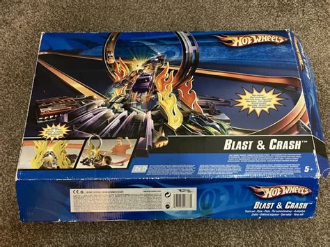 CLASSIC HOT WHEELS Blast Crash Track Set Unsure If Complete PicClick UK