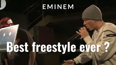 Eminem Best Freestyle Ever At Westwood Quietheart Beat Youtube