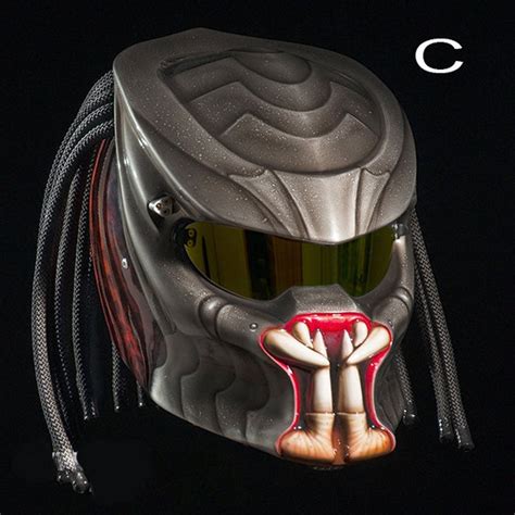 Predator Motorcycle Helmet Premium OG Custom DOT ECE Etsy