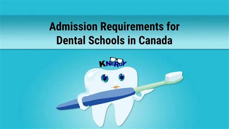 PPT - Admission Requirements for Dental Schools in Canada PowerPoint ...