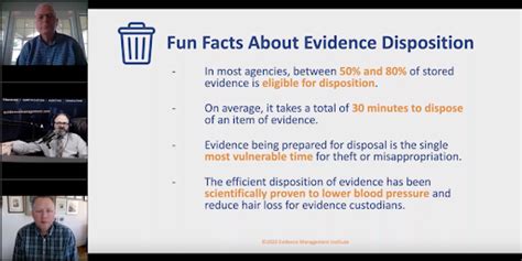 Evidence Management Disposition Process And Case Study Part