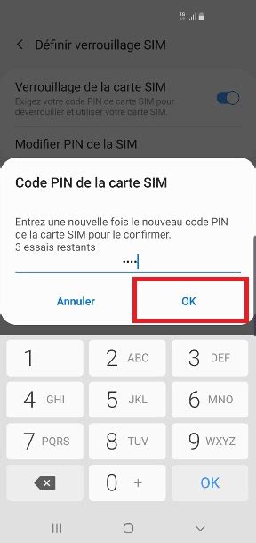 Insérer Carte SIM Changer Code PIN Samsung Galaxy A40