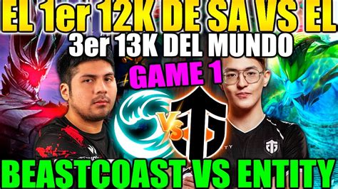 BEASTCOAST Vs ENTITY GAME 1 BO2 K1 VS WATSON PARTIDA CARDIACA