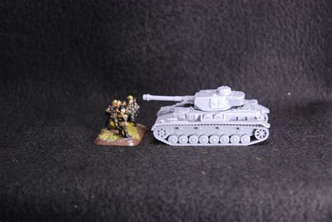 Panzer IV G - 3D Miniatures and Terrain