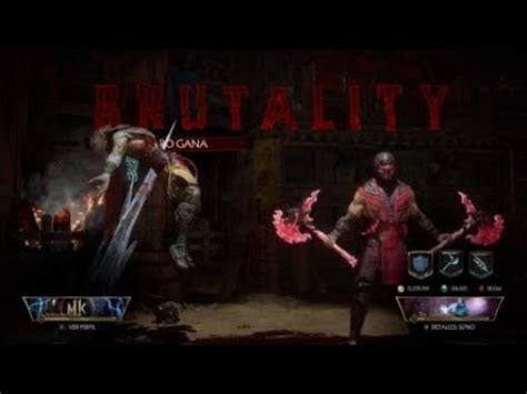 Mortal Kombat Gameplay Sub Zero Vs Fujin Youtube