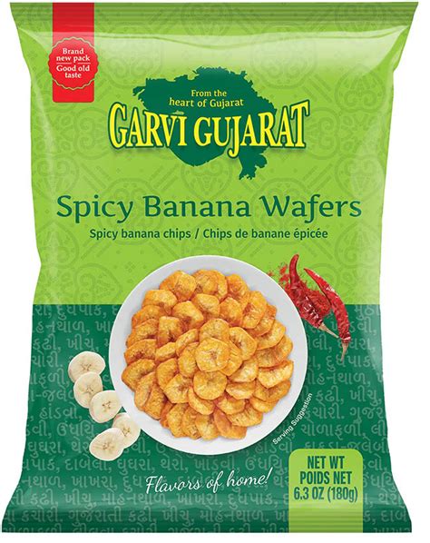 Garvi Gujarat Spicy Banana Wafer Garvi Gujarat Snacks IShopIndian