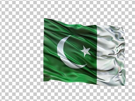 Premium PSD Pakistani Flag