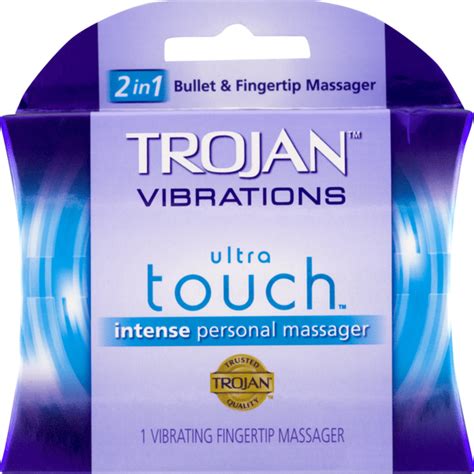 Trojan Vibrations Ultra Touch Vibrating Fingertip Massager 1 Ct Instacart