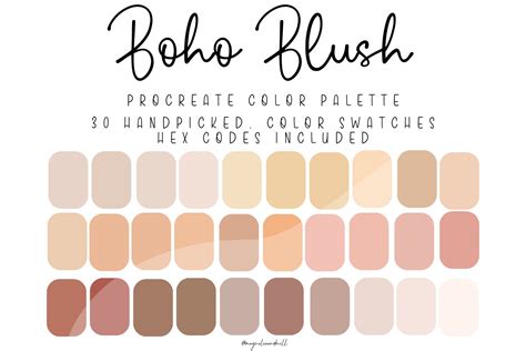 Blush Color Palette