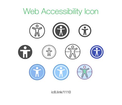 Web Accessibility Icon 23198 Free Icons Library