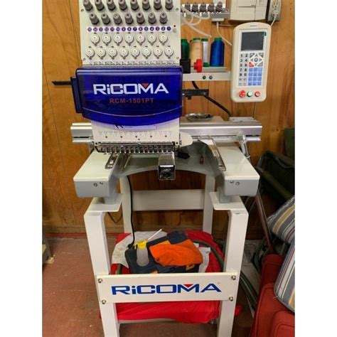 Rcm Pt Ricoma Head Needle Commercial Embroidery Machine