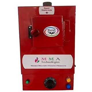 Buy Mantra Brand Sanitary Napkin Incinerator Machine CHAMP Model