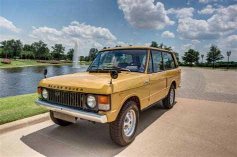 Restored 1978 Range Rover Classic Land Rover For Sale Photos Technical Specifications Description