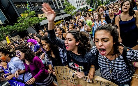 Cidades T M Protestos No Dia Internacional Da Mulher Pol Tica G