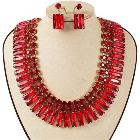 Crystal Necklace Set Ddflimport Wholesale Fashion Jewelry