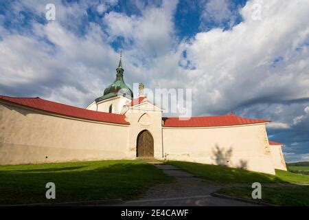 Pilgrimage Church Of St John Of Nepomuk Zelena Hora Zdar Nad Sazavou