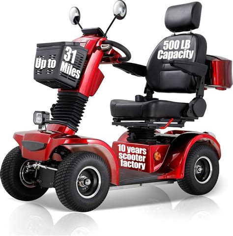 Pride Mobility Baja Raptor 2 Ba340 Mobility Scooter Outdoor 4 Wheel Travel Electric