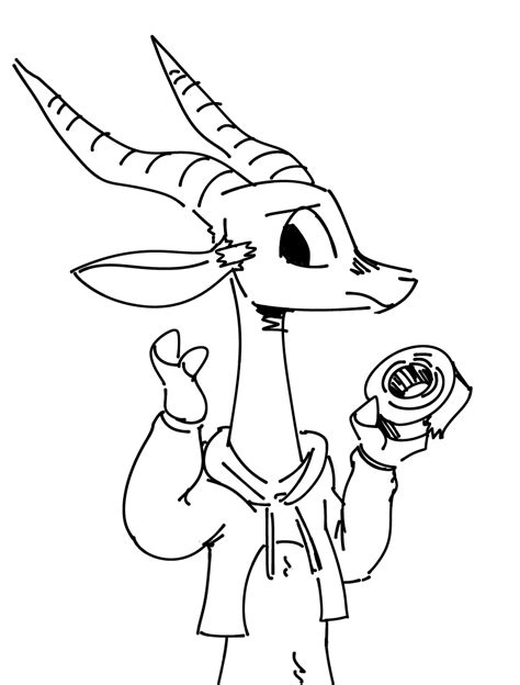 The Big Imageboard Tbib 2018 Ambiguous Gender Antelope Anthro Black