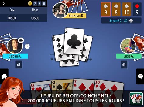 Belote Multijoueur Applications Android Sur Google Play