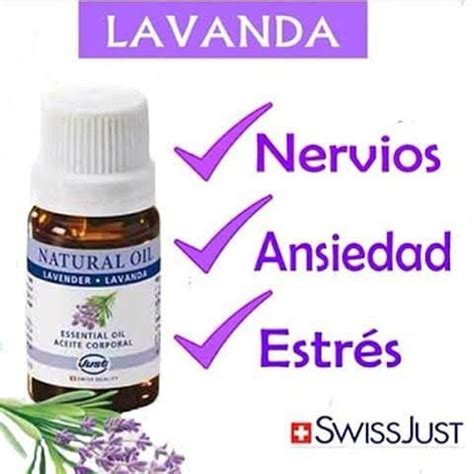 Aceite Esencial Lavanda Ml Swiss Just Puro S En Mercado