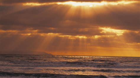 Wallpaper Sunlight Sunset Sea Shore Sand Sky Beach Sunrise