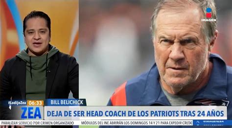 Bill Belichick Deja De Ser Coach De Patriots Tras 24 Años Imagen Televisión